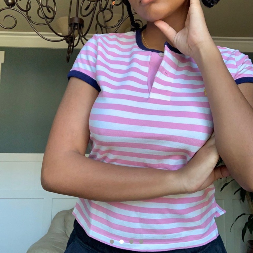 Authentic Polo Ralph Lauren Quarter Button Up Top